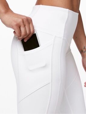 Lululemon All the Right Places White Leggings